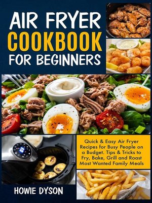 cover image of Air Fryer Cookbook For Beginners